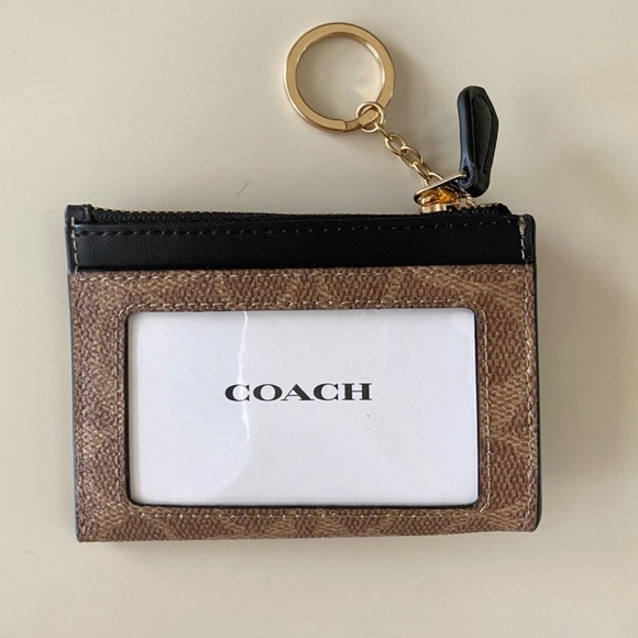 Coach Mini Skinny Id Case With Floral Print - Picture 5 of 9